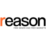 The Reason Magazine logo, spelling Reason in orange and black.